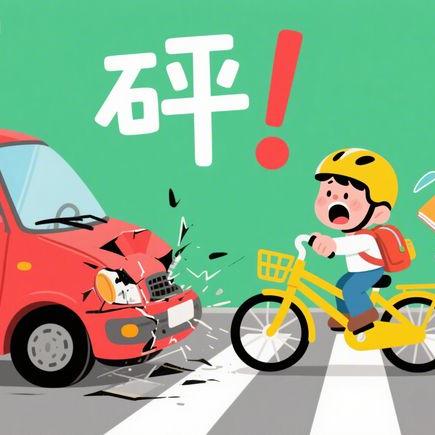 长乐漳港环岛车祸：货车避让客车侧翻 现场情况引关注