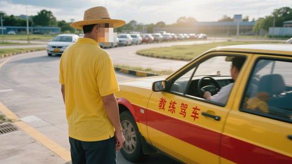 禾丰农机驾校大门