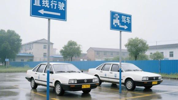 连善驾校大门