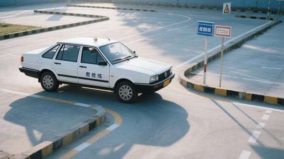 黄兴驾校大门