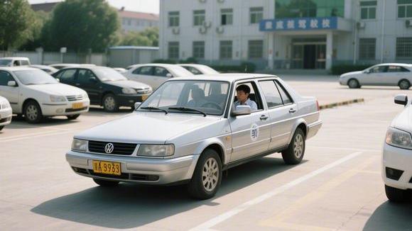 启航驾校大门