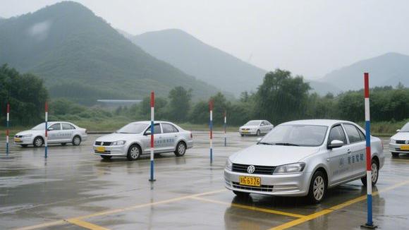 双赢驾校大门
