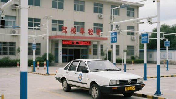 创新驾校大门