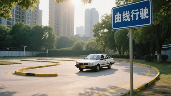 长青驾校大门