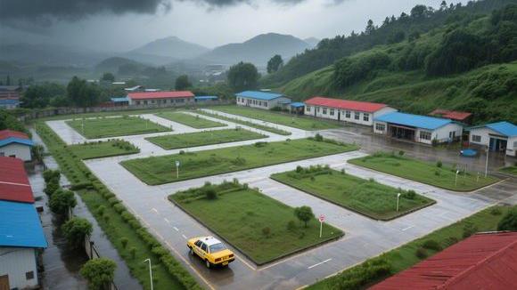 兴华驾校大门